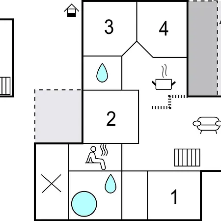 بيت للعطل Mosegarden